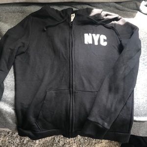 PINK NYC hooded sweatshirt